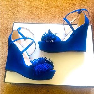 Heels, wedge heels size 6